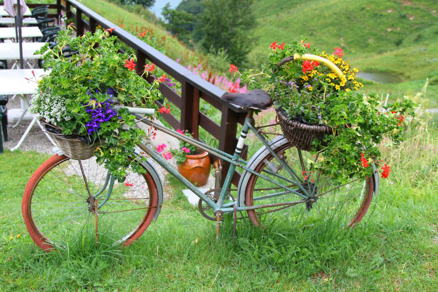 Areches Beaufort Village fleuri