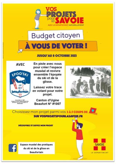 Vos projets pour la Savoie – Budget citoyen