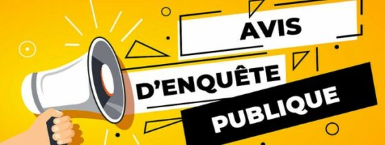 Avis d&rsquo;enquête publique conjointe